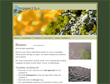 Tablet Screenshot of biomos.nl